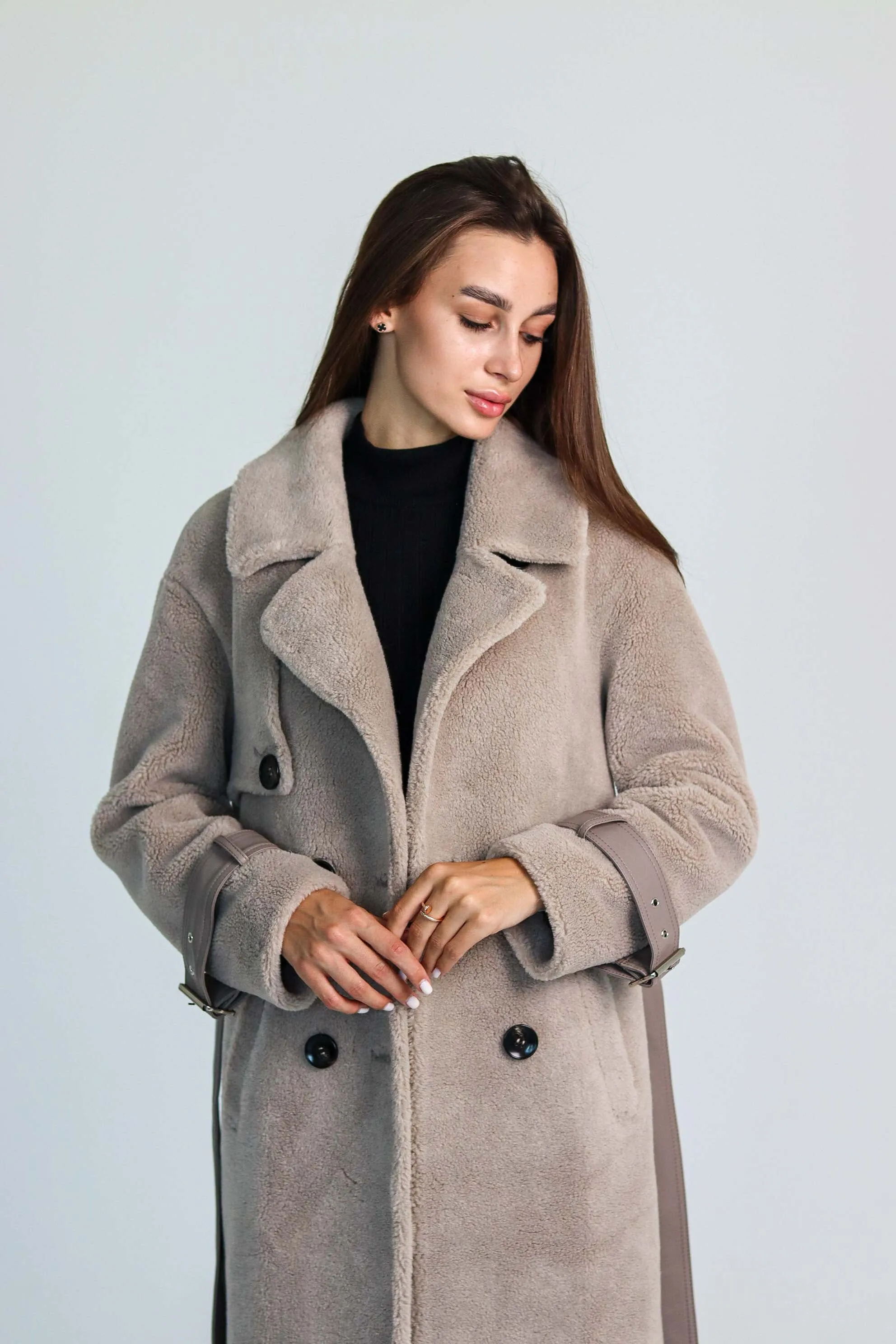 Teddy Wool Blend Overcoat