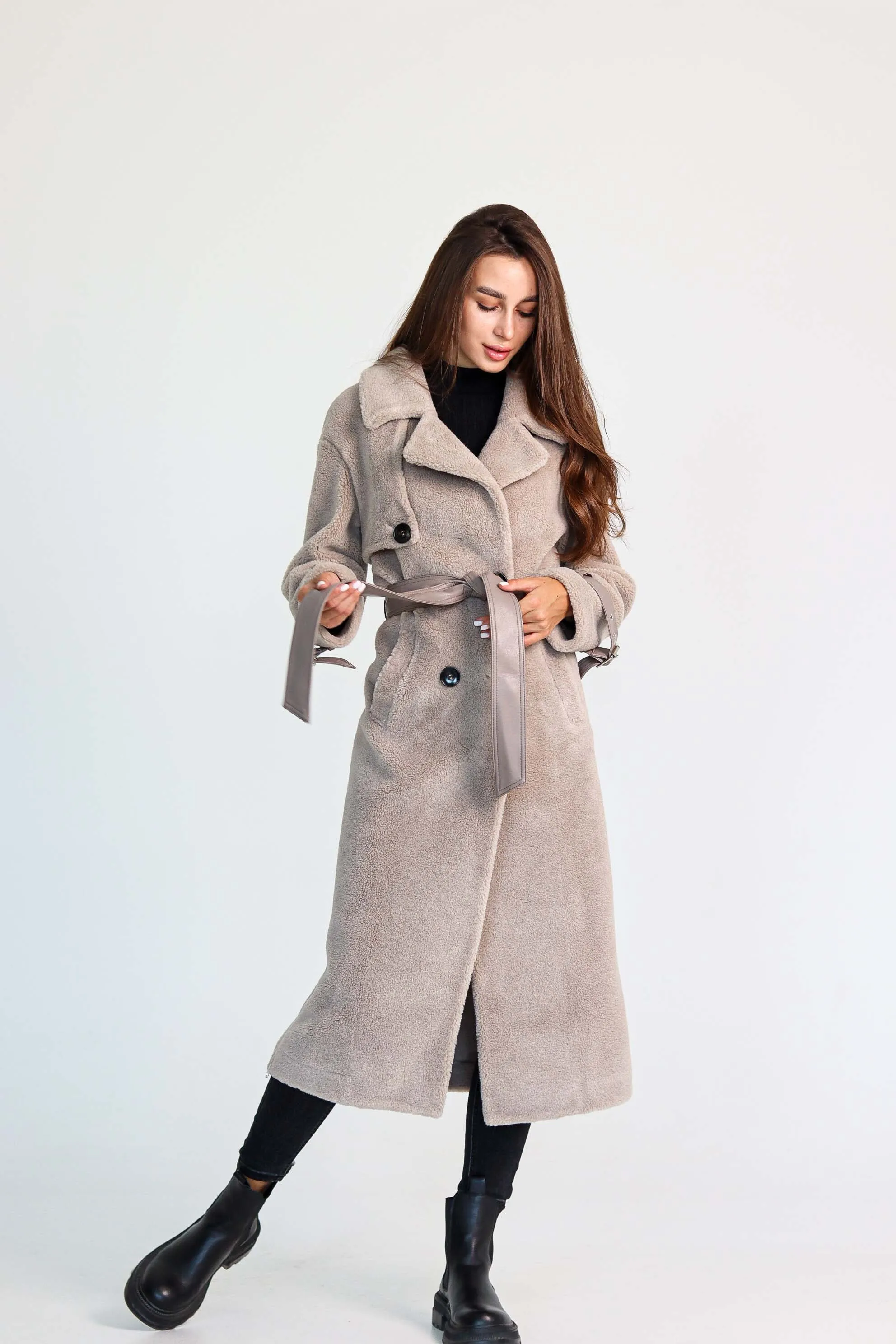 Teddy Wool Blend Overcoat