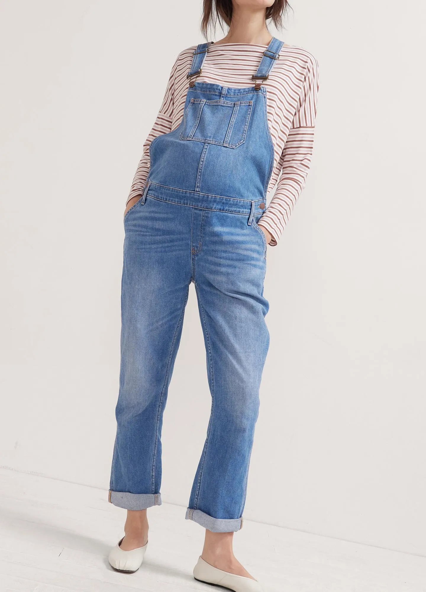 The Denim Maternity Overall