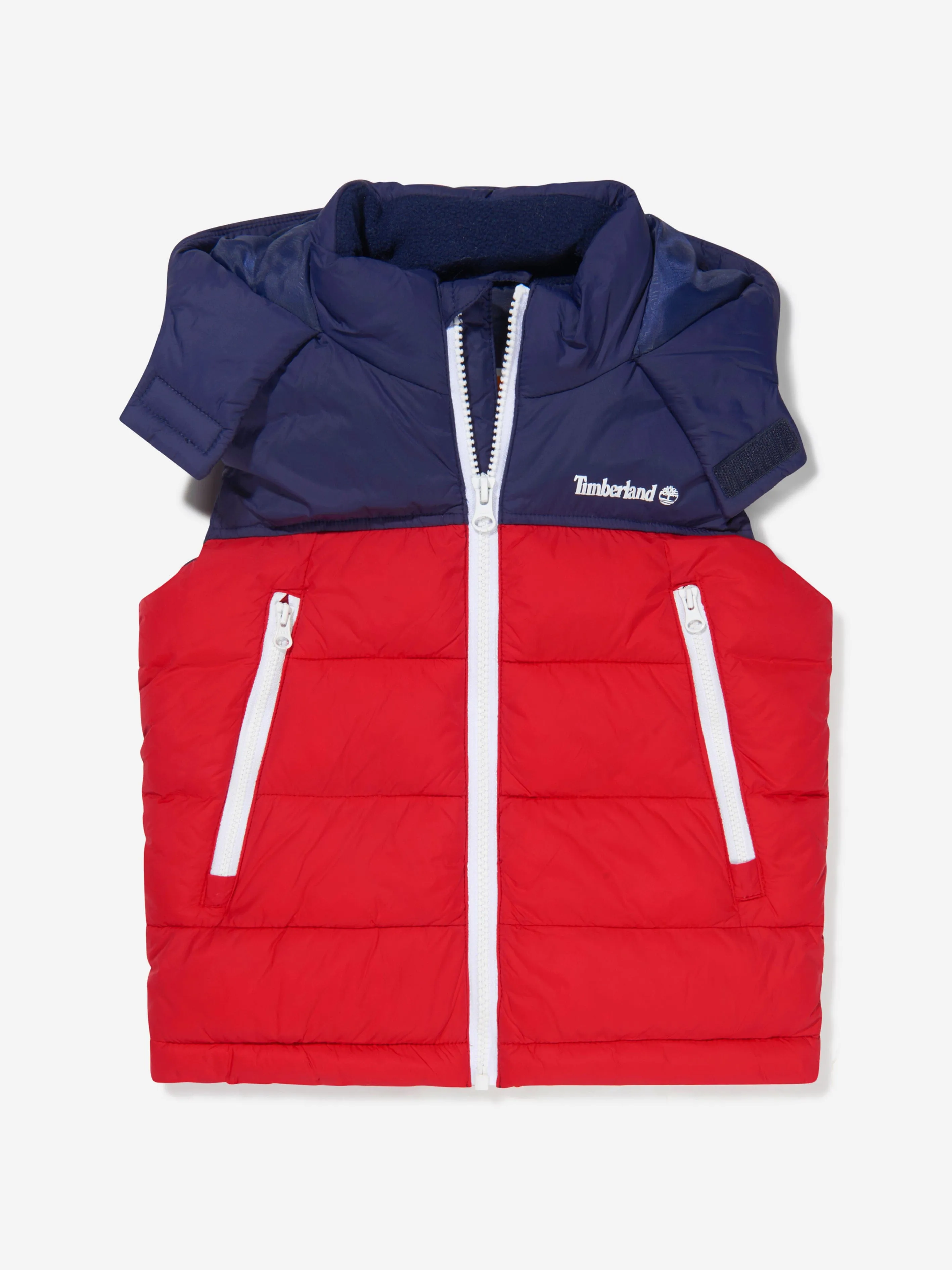 Timberland Boys Padded Gilet With Hood