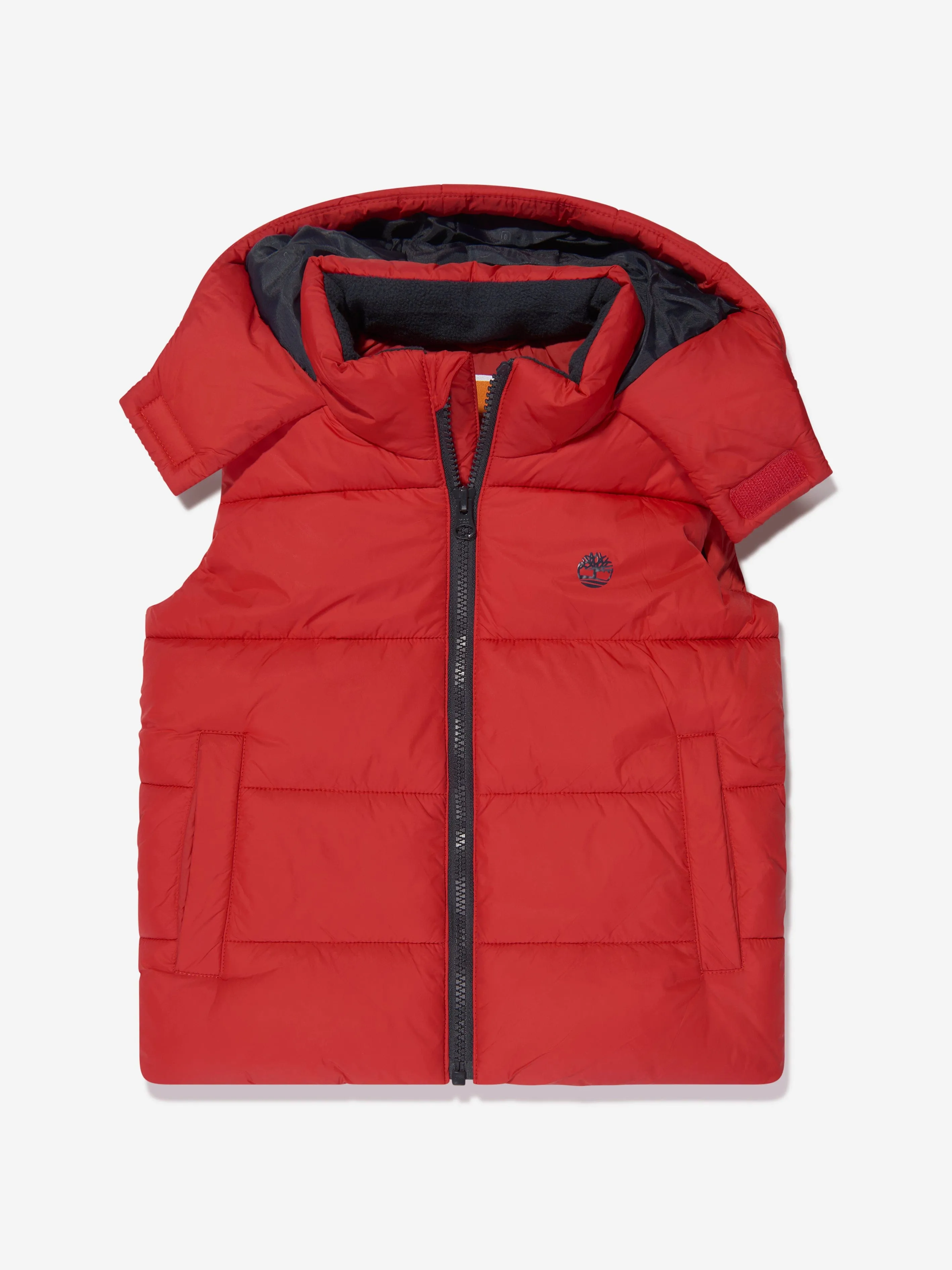 Timberland Boys Puffer Gilet in Red