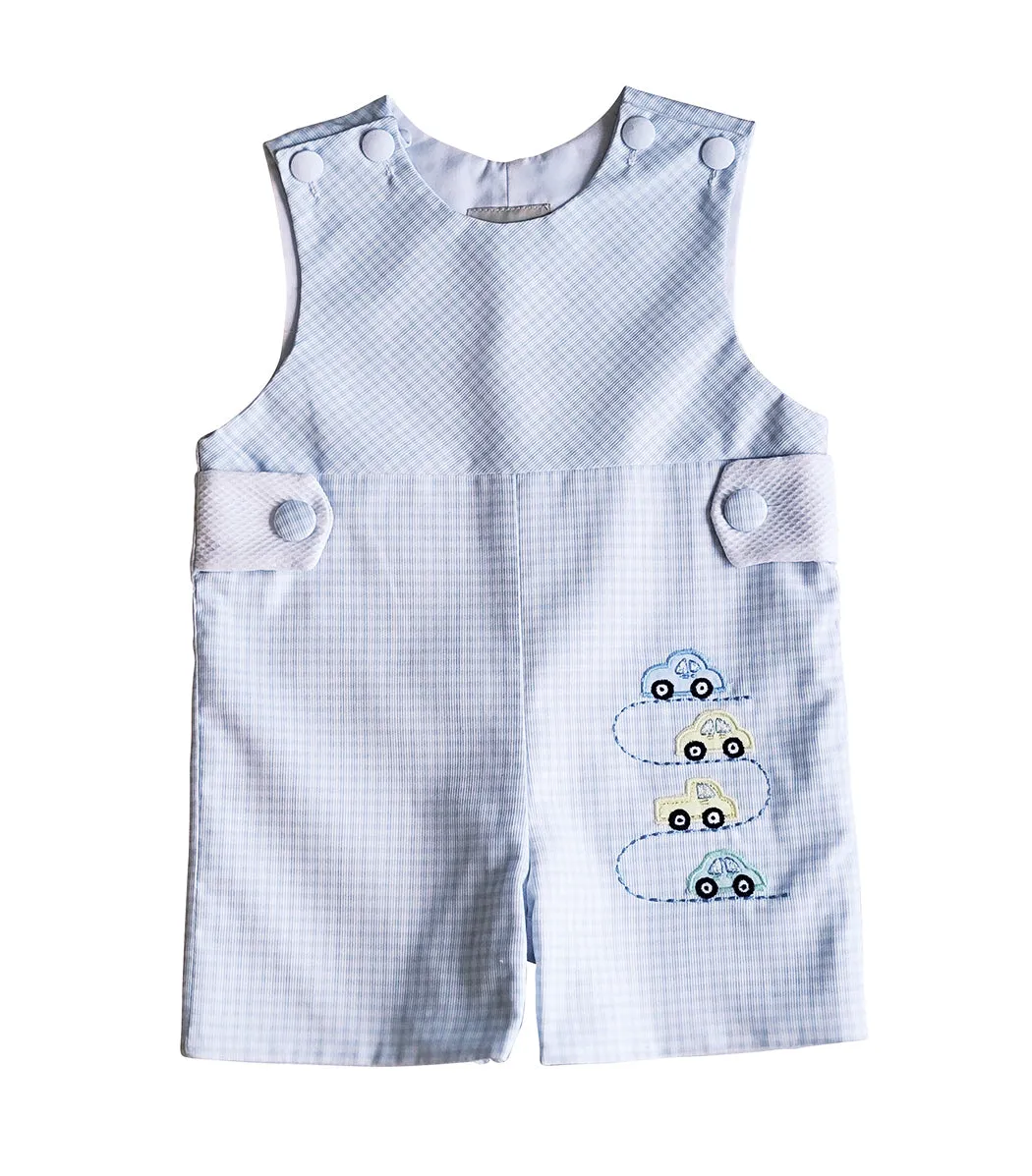 Traffic Applique overall boy's overall.