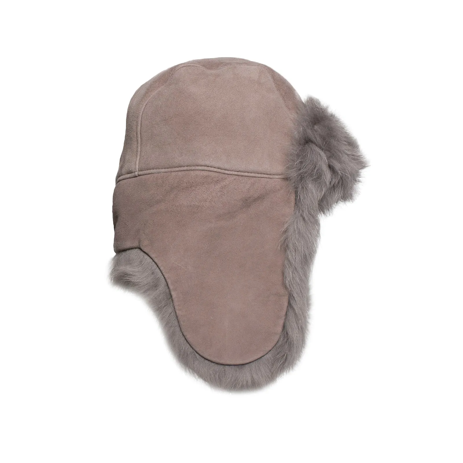 UGG Toscana Long Pile Trapper Stormy Grey Hat - Women's