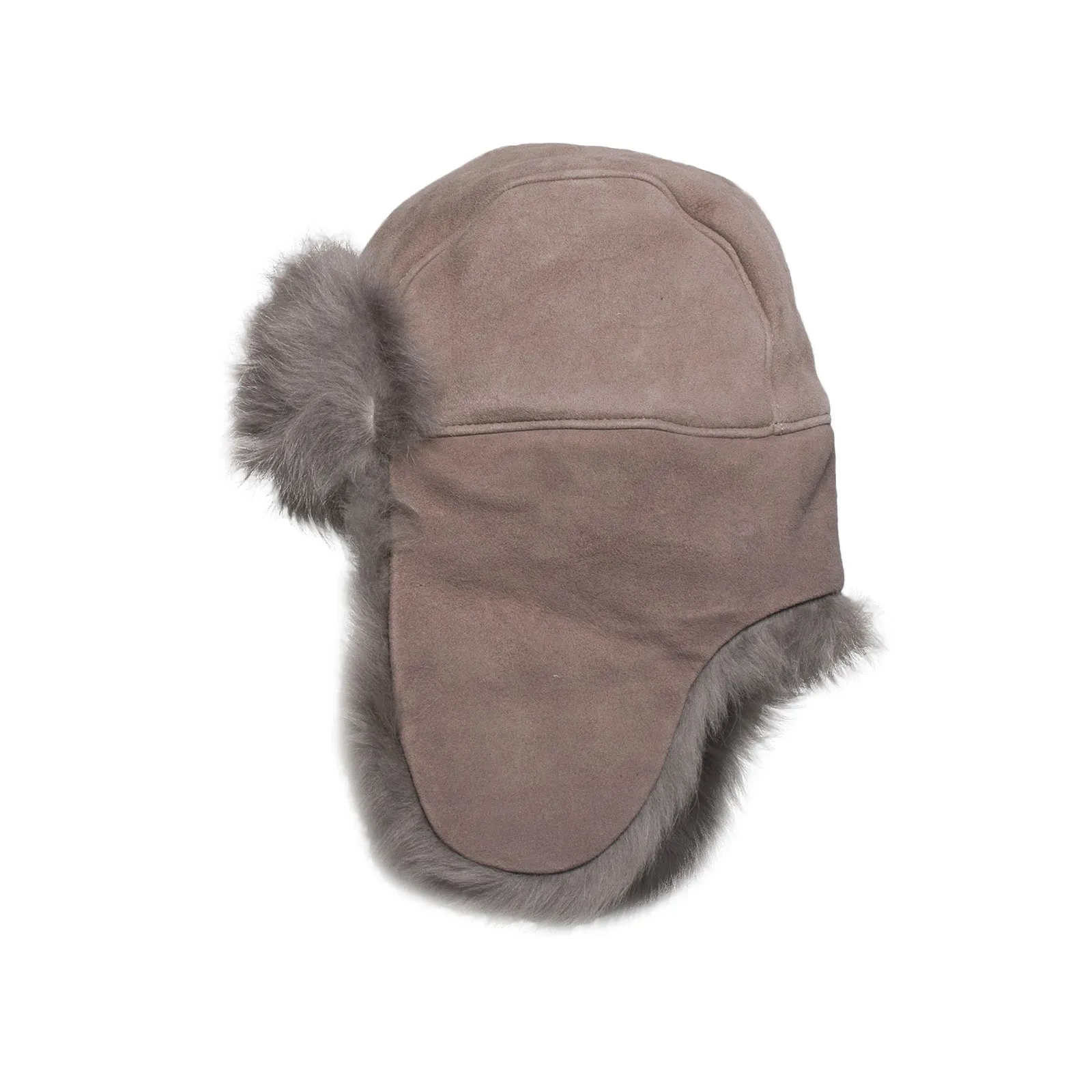 UGG Toscana Long Pile Trapper Stormy Grey Hat - Women's