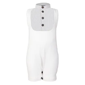 Witte baby overall 